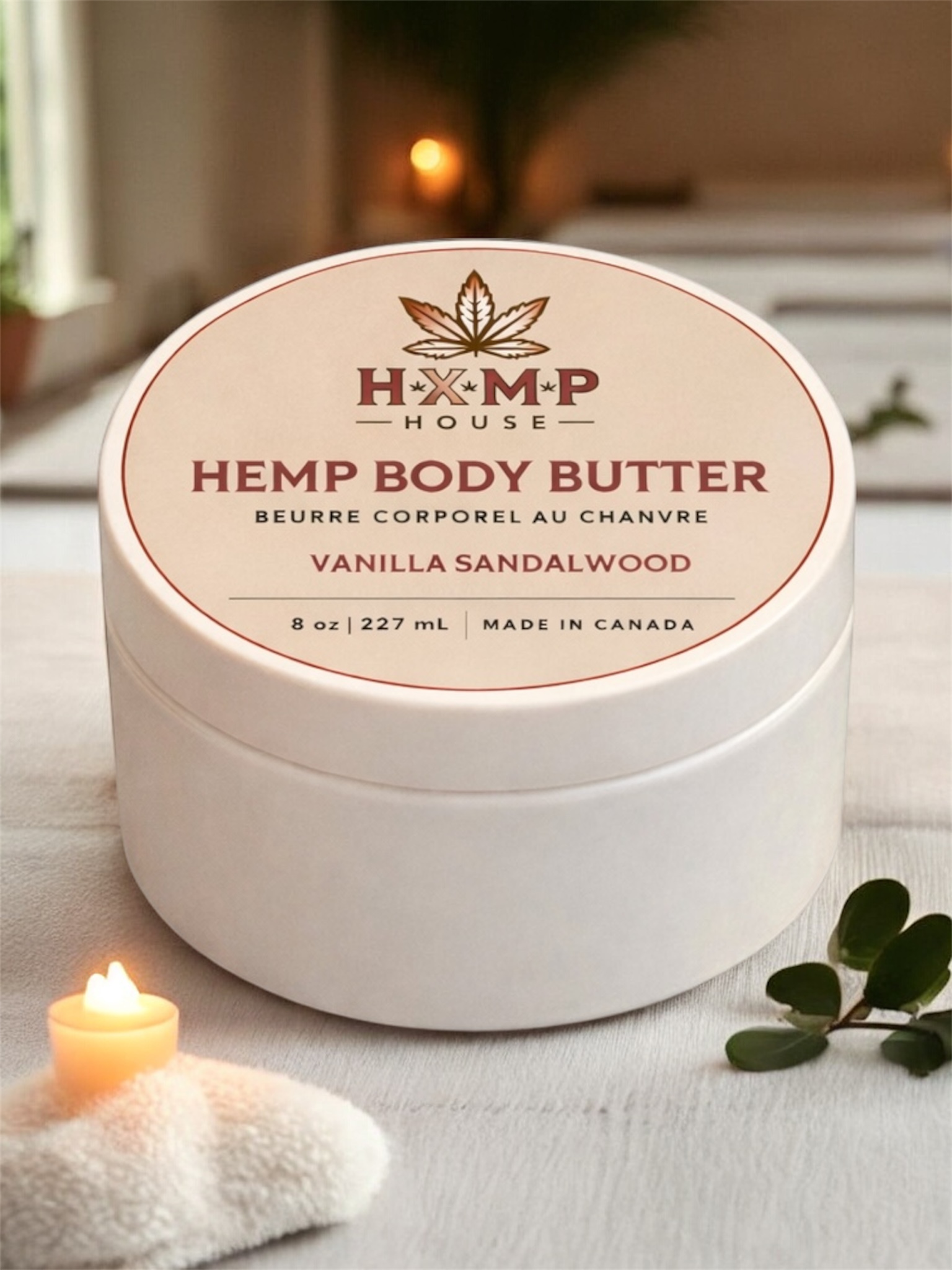 Hemp Body Butter – Vanilla Sandalwood
