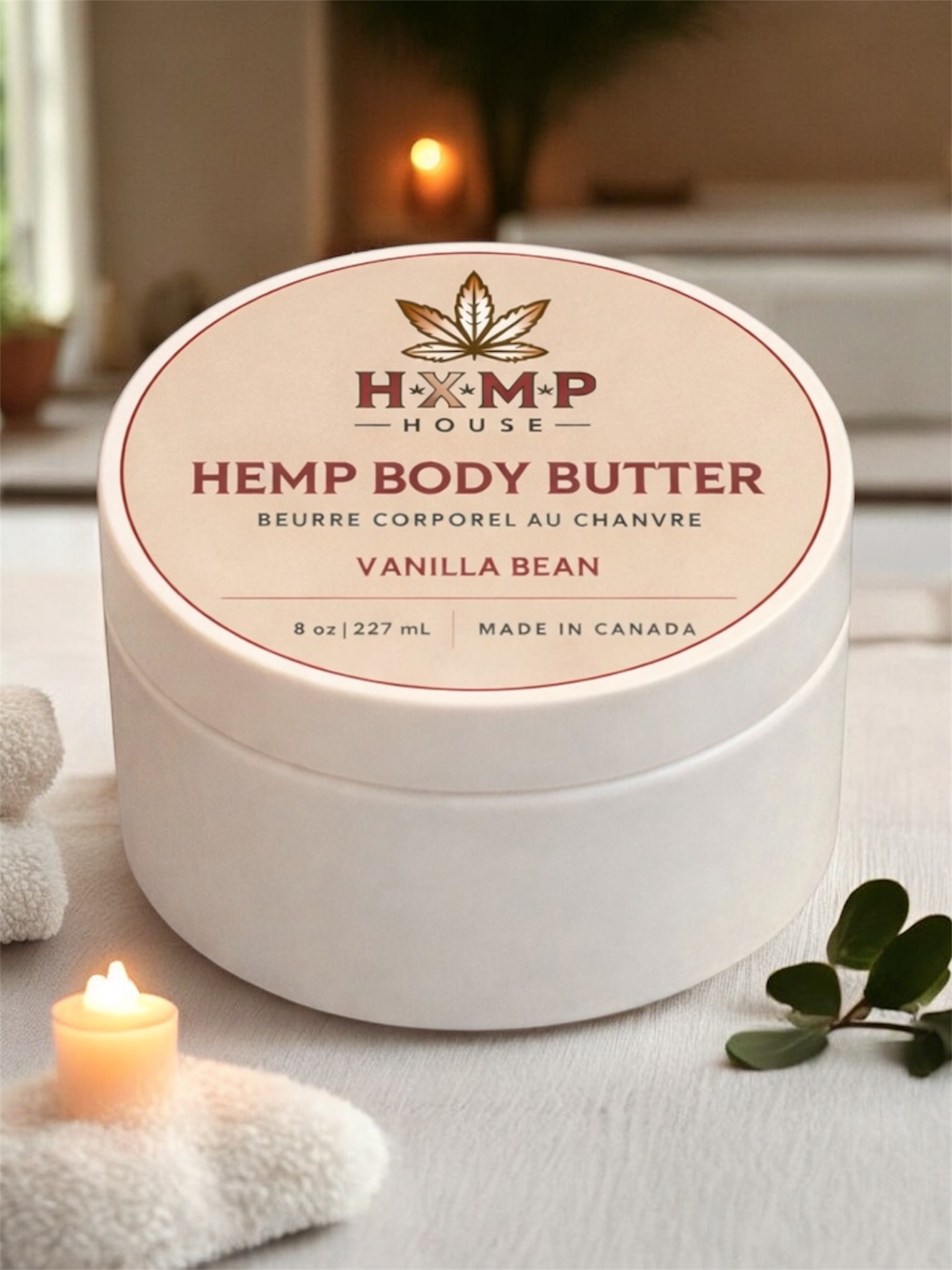 Hemp Body Butter – Vanilla Bean