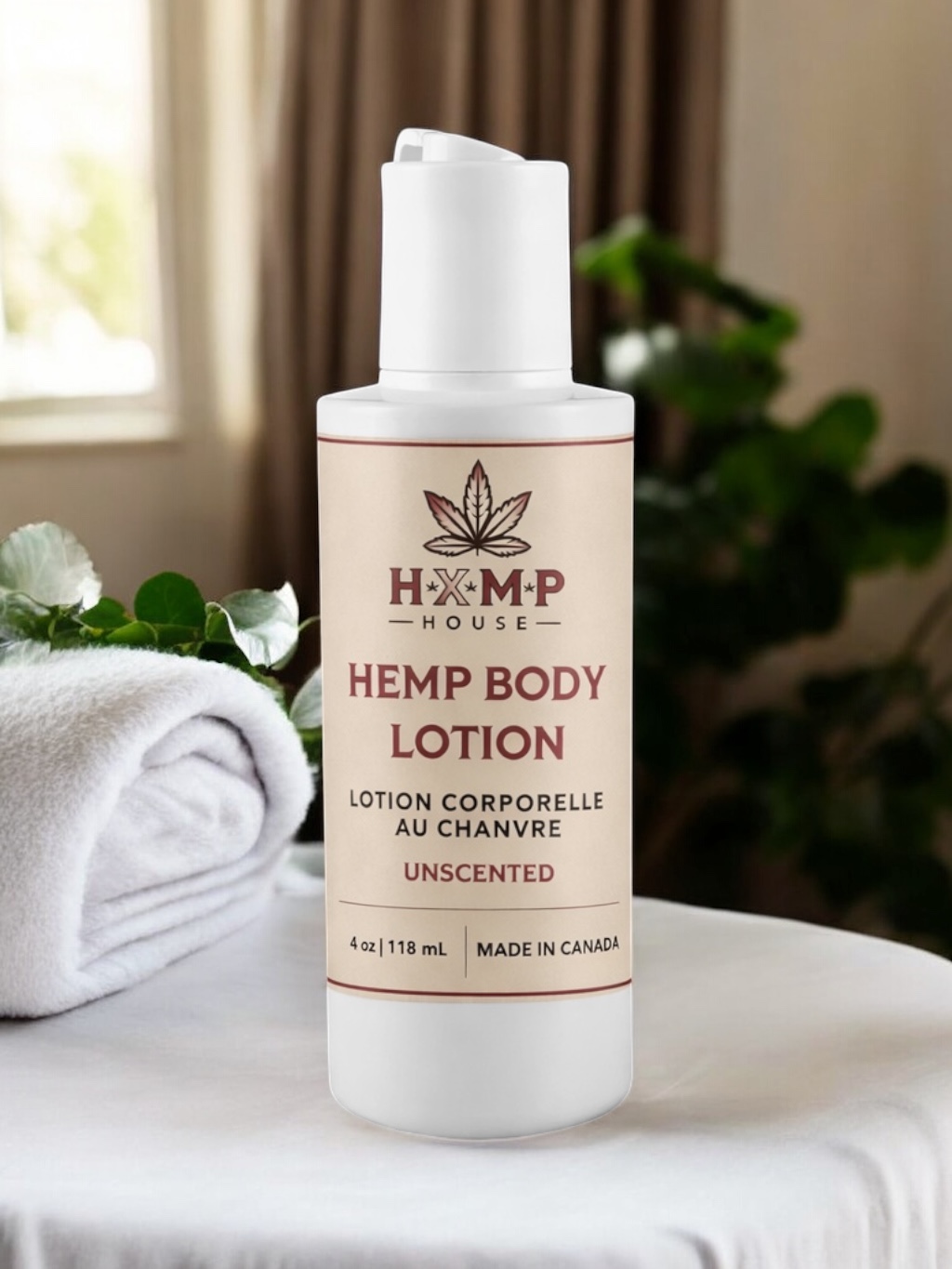 Hemp Body Lotion – Unscented