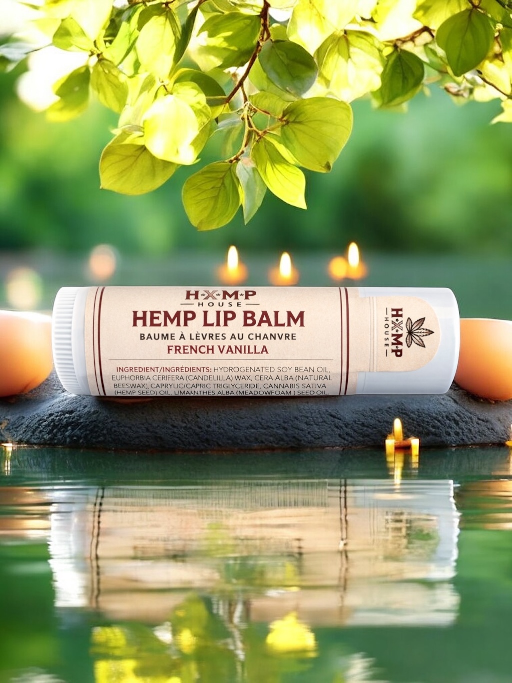 Hemp Lip Balm – French Vanilla