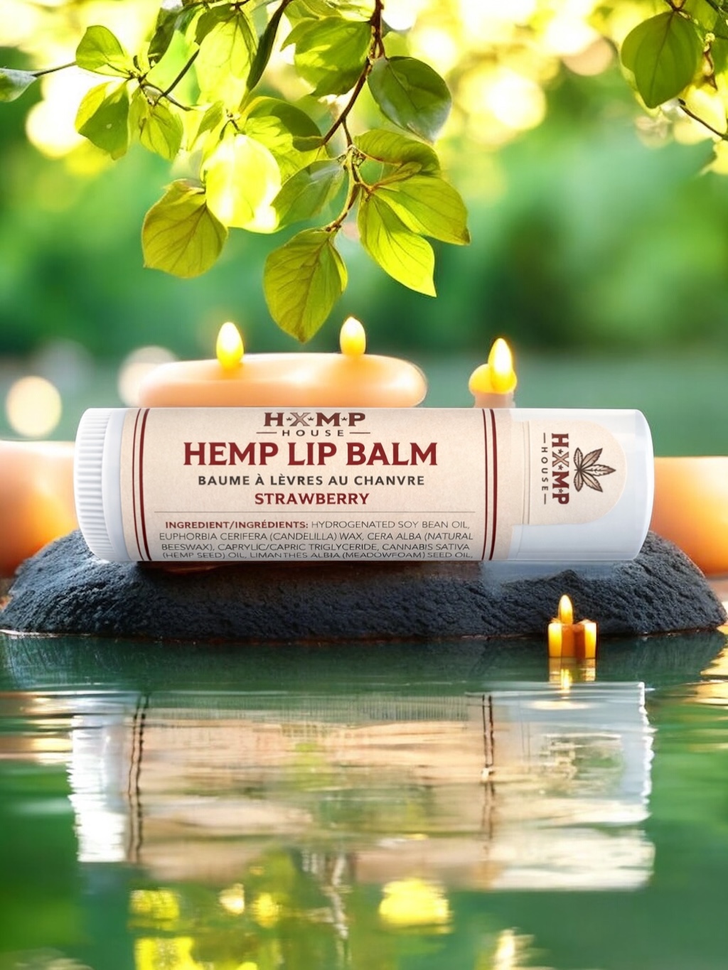 Hemp Lip Balm – Strawberry
